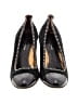 Adrienne Vittadini 100% Leather Black Heels Size 10 - photo 2