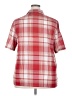 Allison Daley Plaid Red Short Sleeve Blouse Size 18 - photo 2