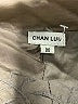 Chan Luu 100% Silk Gray Trenchcoat Size M - photo 6