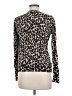 Old Navy 100% Cotton Animal Print Brown Cardigan Size M - photo 2