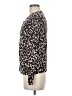 Old Navy 100% Cotton Animal Print Brown Cardigan Size M - photo 5