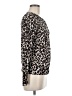 Old Navy 100% Cotton Animal Print Brown Cardigan Size M - photo 4