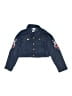 Little Lass 100% Cotton Blue Denim Jacket Size 8 - photo 1