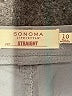SONOMA life + style Gray Cargo Pants Size 10 - photo 7