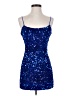 Assorted Brands Stars Blue Cocktail Dress Size XS - photo 1