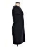 Theory 100% Polyester Solid Black Casual Dress Size 0 - photo 4