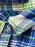Old Navy 100% Cotton Plaid Blue Long Sleeve Button-Down Shirt Size 3X - photo 7