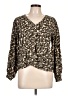 Old Navy Black Long Sleeve Blouse Size L - photo 1