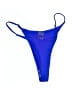 MATTE Collection Solid Blue Swimsuit Bottoms Size L - photo 1