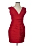 Esley Red Cocktail Dress Size L (estimated) - photo 1