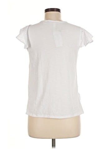 NY Collection Short Sleeve Blouse (view 2)