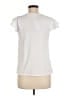 NY Collection White Short Sleeve Blouse Size M - photo 2