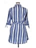 Blush 100% Polyester Stripes Blue Casual Dress Size XL - photo 2