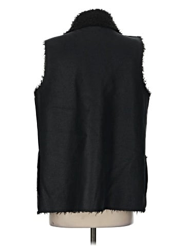 Velvet Faux Fur Vest (view 2)