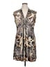 One World Paisley Gray Casual Dress Size 1X - photo 1