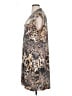 One World Paisley Gray Casual Dress Size 1X - photo 5