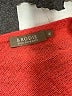 Brodie 100% Cashmere Red Cashmere Pullover Sweater Size M - photo 7