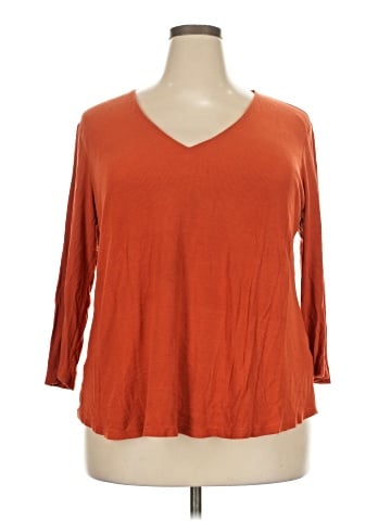 INC International Concepts 3/4 Sleeve T-Shirt (view 1)