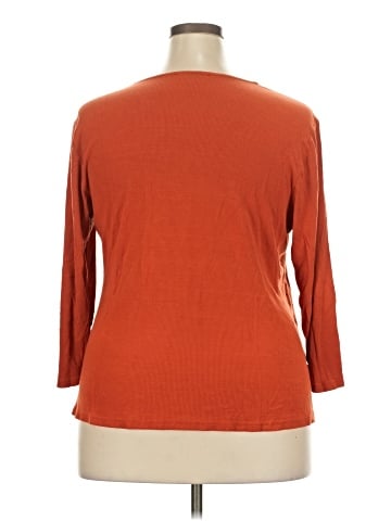 INC International Concepts 3/4 Sleeve T-Shirt (view 2)