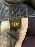 Express Jeans Chevron-herringbone Blue Jeans Size 10 - photo 8