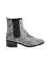 Kenneth Cole REACTION Houndstooth Snake Print Gray Ankle Boots Size 8 - photo 1