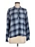 Cloth & Stone Blue Long Sleeve Blouse Size M - photo 1