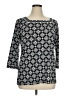 Magnolia Grace Black 3/4 Sleeve Top Size XL - photo 1