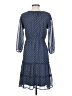 Mikarose 100% Polyester Polka Dots Blue Casual Dress Size XS - photo 2