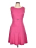 En Focus Studio Solid Pink Casual Dress Size 10 - photo 1