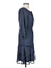 Mikarose 100% Polyester Polka Dots Blue Casual Dress Size XS - photo 4