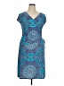 Evan Picone Paisley Blue Casual Dress Size 16 - photo 1