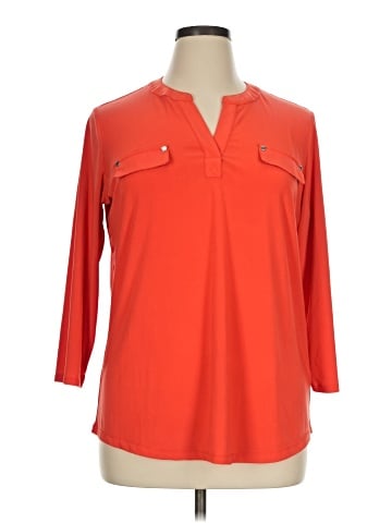 Jones New York Signature 3/4 Sleeve Blouse (view 1)
