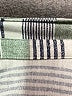 Unbranded Stripes Green 3/4 Sleeve Button-Down Shirt Size L - photo 7