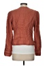 Ann Taylor LOFT 100% Linen Orange Blazer Size S - photo 2