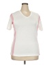 Russell Athletic Color Block Ivory Active T-Shirt Size XXL - photo 1