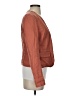 Ann Taylor LOFT 100% Linen Orange Blazer Size S - photo 4