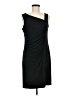 Jones Studio Solid Black Cocktail Dress Size M - photo 1