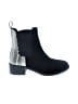 Lori Goldstein Black Ankle Boots Size 7 1/2 - photo 1