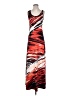 Calvin Klein Graphic Red Casual Dress Size S - photo 1