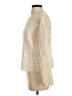 INC International Concepts Metallic Ivory Pullover Sweater Size XS - photo 5