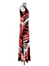 Calvin Klein Graphic Red Casual Dress Size S - photo 4