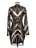 Express 100% Polyester Gold Cocktail Dress Size S - photo 2
