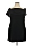 Charles Henry Solid Black Casual Dress Size XXL - photo 1