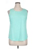 Tek Gear 100% Polyester Teal Sleeveless T-Shirt Size XL - photo 1
