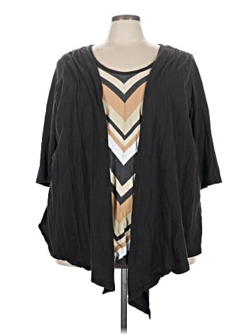 Woman Within 3/4 Sleeve T-Shirt (view 1)