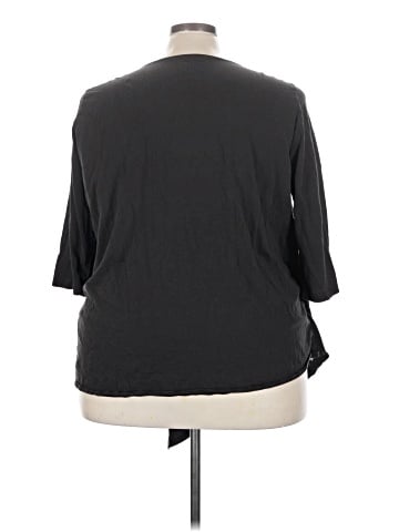 Woman Within 3/4 Sleeve T-Shirt (view 2)