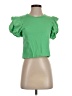 Zara Green Short Sleeve Top Size S - photo 1
