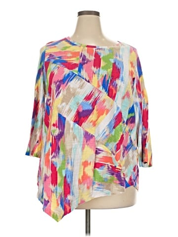 Westbound 3/4 Sleeve Blouse (view 1)