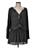 Ramy Brook 100% Polyester Gray Casual Dress Size M - photo 1