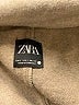 Zara 100% Polyester Gray Coat Size S - photo 6
